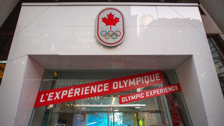 The Canadian Olympic Committee offices are pictured in Montreal, Quebec on Thursday, December 15, 2022. (Lars Hagberg/CP)