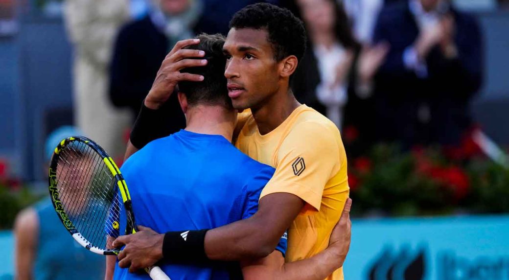 Canadian Felix Auger-Aliassime reaches first Masters final in Madrid
