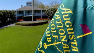 The clubhouse of the Augusta National Golf Club in Augusta, Ga. (Dave Martin/AP)