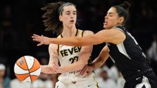 A’ja Wilson totals 29 points, 15 rebounds to lead Aces to win over Caitlin Clark, Fever
