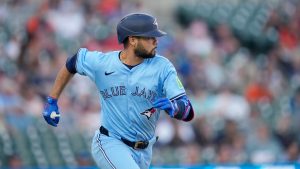 Toronto Blue Jays' Isiah Kiner-Falefa. (Carlos Osorio/AP)