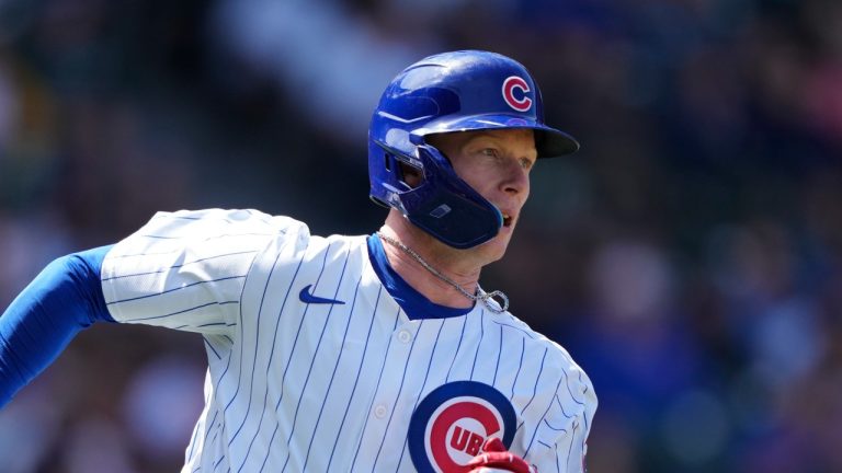 Cubs Baseball
Chicago Cubs' Pete Crow-Armstrong rounds first. (Charles Rex Arbogast/AP)