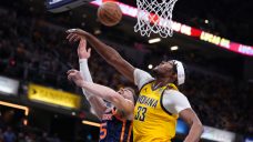Haliburton, Pacers take advantage of short-handed Knicks to even series with rout in Game 4