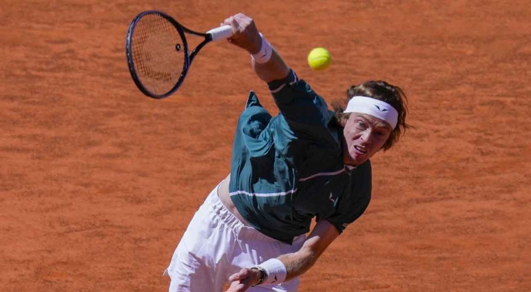 Andrey Rublev advances to Madrid Open final with win over Taylor Fritz