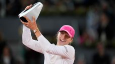 Swiatek saves three match points to beat Sabalenka in Madrid Open final