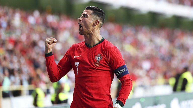 Does the 39-year-old Cristiano Ronaldo have one more big tournament left in him for Portugal? (Luis Vieira/AP)