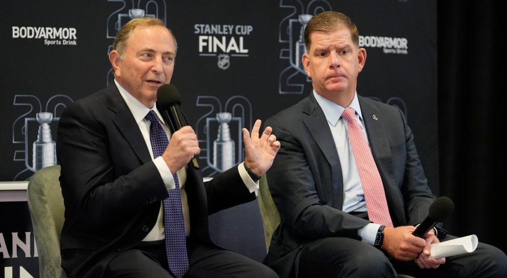 Bettman, Walsh talk 4 Nations FaceOff, spiking salary cap, second