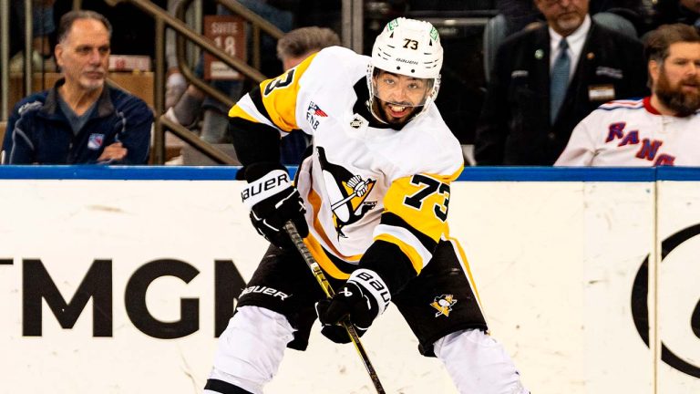 Defenceman Pierre-Olivier Joseph. (Peter K. Afriyie/AP)