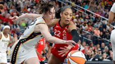 Aces beat Caitlin Clark, Fever in front of fifth-largest crowd in WNBA history