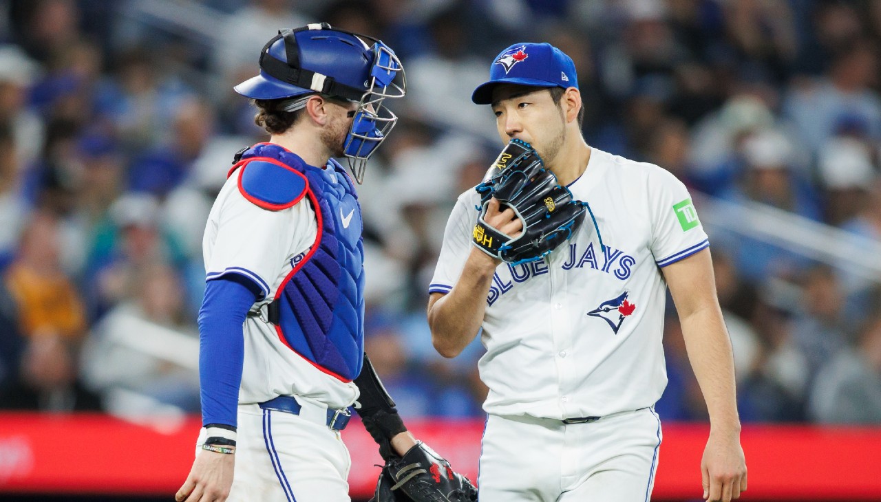 Blue Jays' Kikuchi awaits trade fate after emotional final outing