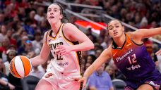 Clark gets fifth straight double-double, Fever beat Mercury