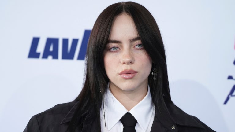 Billie Eilish arrives at the Film Independent Spirit Awards on Sunday, Feb. 25, 2024, in Santa Monica, Calif. (Photo by Jordan Strauss/Invision/AP)