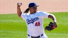 Dodgers’ Brusdar Graterol leaves season debut with hamstring injury