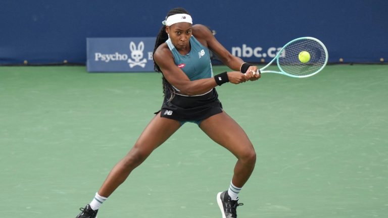 Coco Gauff. (Chris Young/CP)