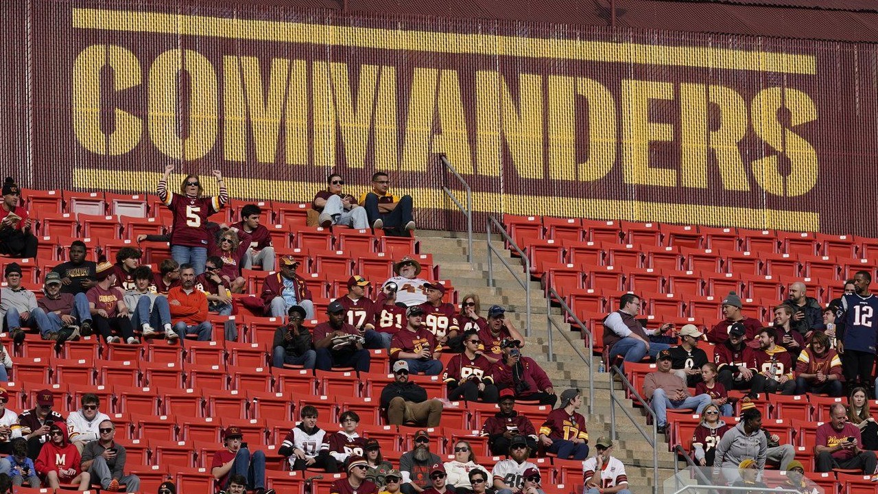 Commanders Stadium Lettering Commanders reach deal to rename home field Northwest Stadium - Sportsnet.ca
