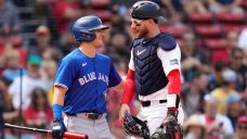Blue Jays defeat Jansen, Red Sox in bizarre suspended game
