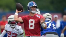 Lions, Giants skirmish during joint practice