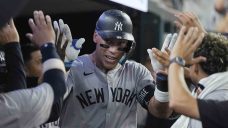 Judge hits 44th homer and Cole pitches Yankees past Tigers