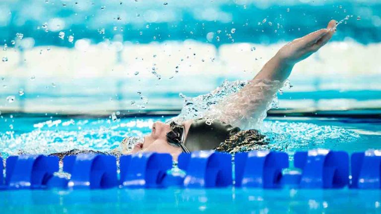 Danielle Dorris competes in the women’s 200m individual medley SM7 final during the Paralympic Games in Paris, France on August 31, 2024.THE CANADIAN PRESS/HO-CANADIAN PARALYMPIC COMMITTEE, Dave Holland