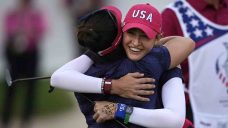 Nelly Korda leads Americans to record-setting margin on first day of Solheim Cup