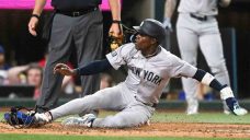 Stanton reaches 25 homers for 10th time as Yankees beat Rangers