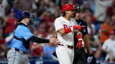 Rays’ Edwin Uceta suspended for hitting Phillies’ Nick Castellanos