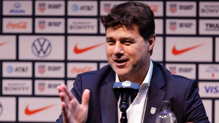 United States head coach Mauricio Pochettino. (Adam Hunger/AP)