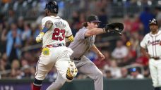 Braves drop into wild-card tie with Mets after loss to Rockies