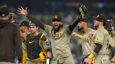 Padres clinch playoff spot after game-ending triple play vs. Dodgers