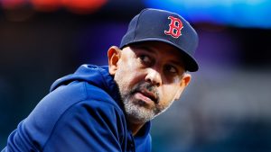 Boston Red Sox manager Alex Cora (Noah K. Murray/AP)