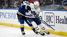 Maple Leafs recall defenceman Rifai, assign Mermis, Thrun to AHL