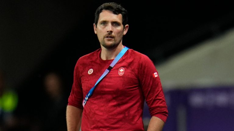 Canada interim coach Andy Spence. (AP/Julio Cortez)