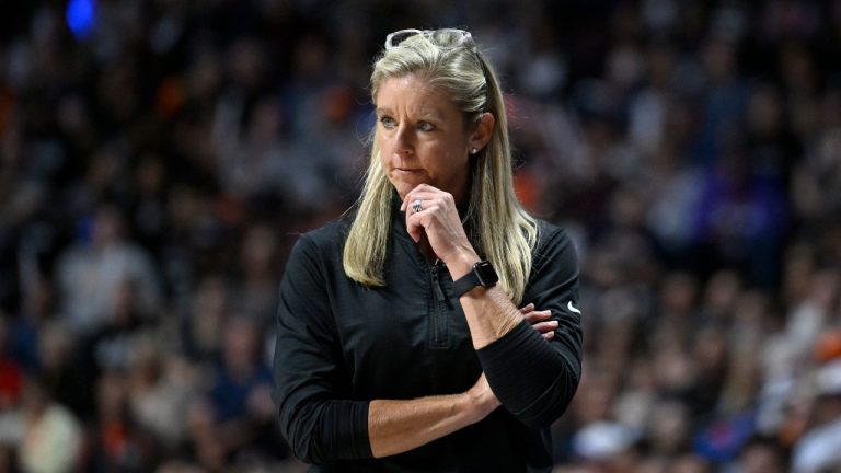 The Indiana Fever have parted ways with head coach Christie Sides. (AP/Jessica Hill)