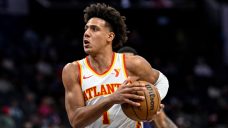 Hawks’ Jalen Johnson exits game vs. Raptors due to shoulder injury