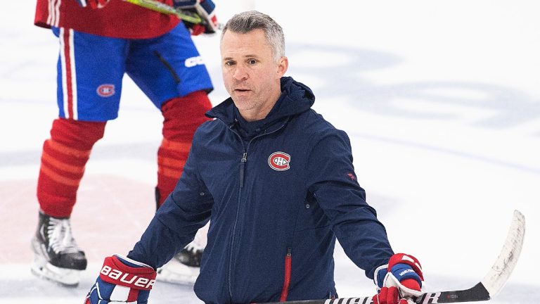 Montreal Canadiens head coach Martin St. Louis. (Graham Hughes/CP)