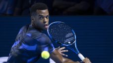 Mpetshi Perricard rides sizzling serve to upset Shelton and win Swiss Indoors