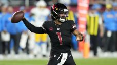 Cardinals QB Kyler Murray sits out practice with foot injury