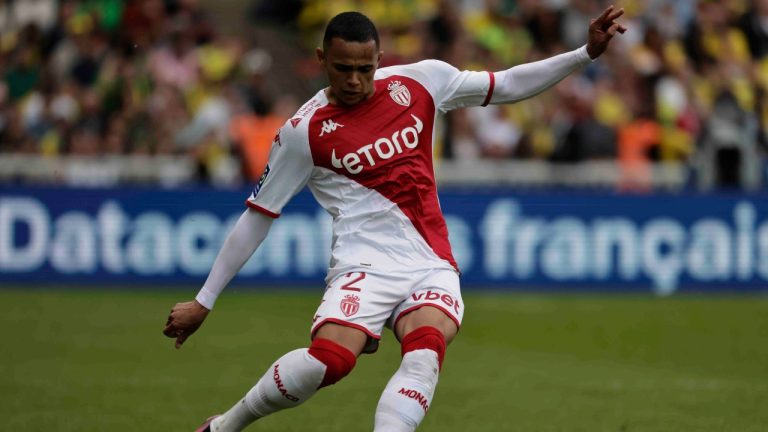 Monaco's Vanderson. (AP/Jeremias Gonzalez)