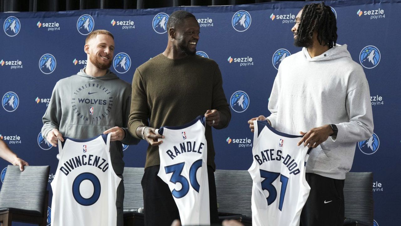 Welcome Timberwolves Timberwolves welcome Randle and DiVincenzo with title aspirations ...