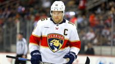 Panthers captain Aleksander Barkov collects Selke, Clancy Trophies