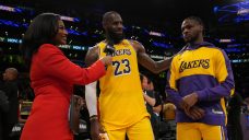 LeBron and Bronny James become NBA’s first father-son duo to play together