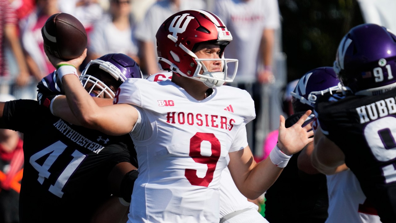 Kurtis Rourke Rpa Card Report: Indiana QB Kurtis Rourke to undergo ACL revision surgery ...