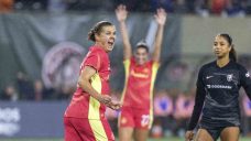 Christine Sinclair scores in her retirement match, Thorns down Angel City