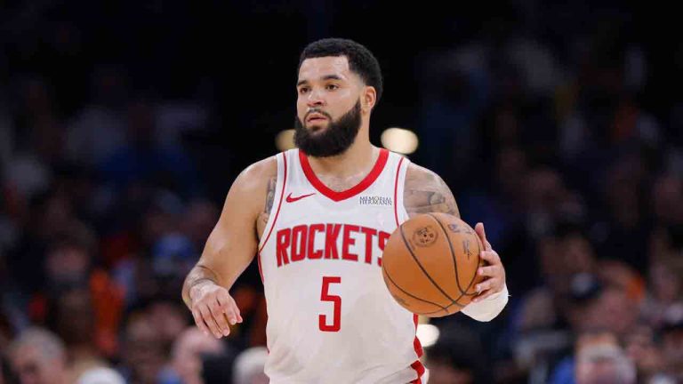 Houston Rockets guard Fred VanVleet. (Nate Billings/AP)