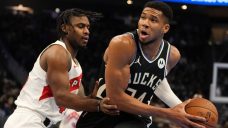 Antetokounmpo scores 23 to lead Bucks past Raptors in first NBA Cup game