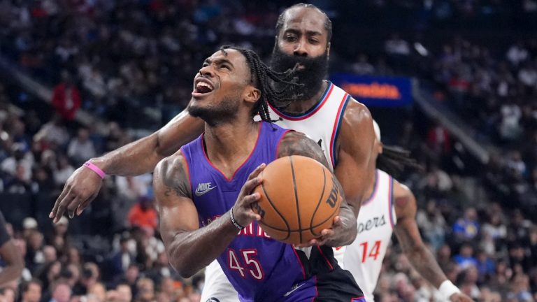 Harden, Powell score 24 points apiece as Clippers hold off Raptors