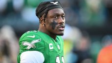 Eagles lose star receiver A.J. Brown against Jaguars to knee injury