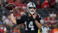 Raiders sign QB Carter Bradley, place RB Zamir White on season-ending IR