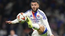 Lyon striker Georges Mikautadze says he is fine after being robbed