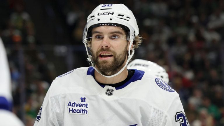 Tampa Bay Lightning left wing Brandon Hagel. (Ellen Schmidt/AP)